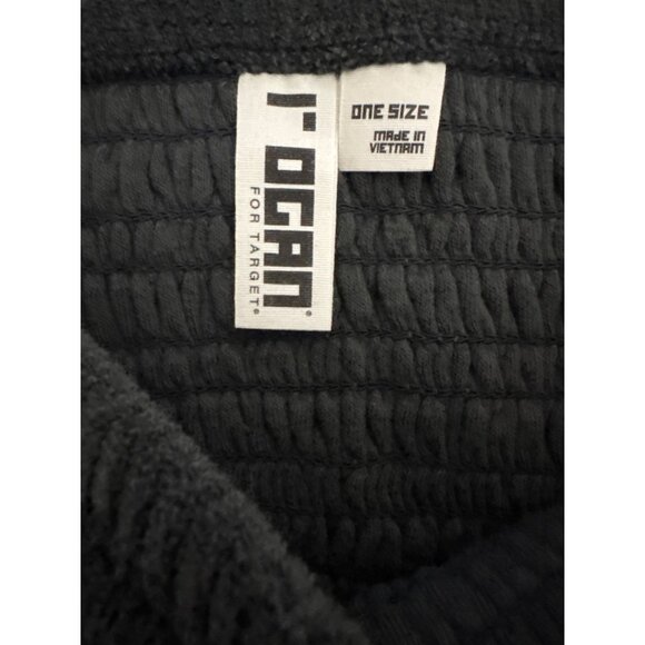 NWT L. Ogan For Target Black Cozy Textured Tube One Size - Picture 3 of 3